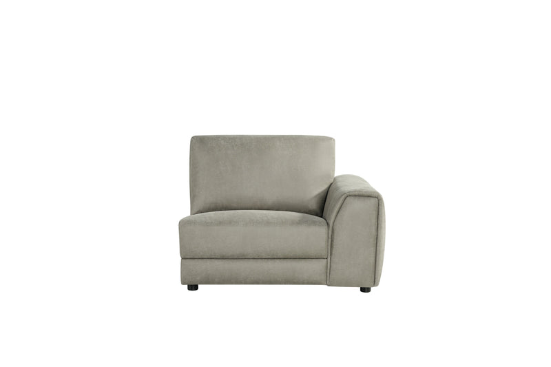 1-Zitsbank Tivoli PU-Leder Taupe Rechts 114x101x83 cm-3-Zitsbanken-LABEL51