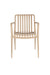 Tuinstoel Amae Polypropyleen Beige 57x53 cm