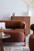 Fauteuil Sofa 2-seater Robyn Polyester Rood 71x135.5 cm
