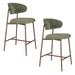 Barkruk Claes Polyester Groen 65cm