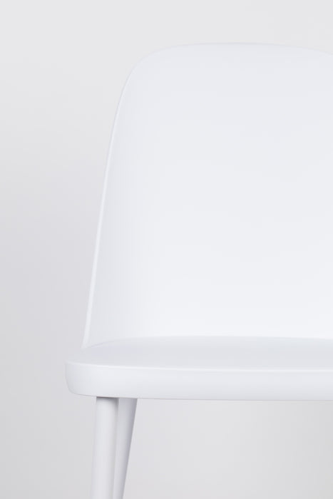 2de kans Stoel Pip All White kunstof 46x53.5x85 cm