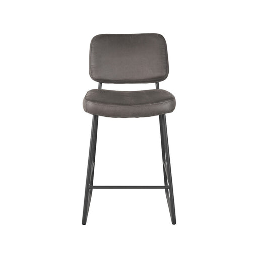 Label51 Barkruk Noah - Antraciet - Micro Suede - Zithoogte 65-Barkrukken-LABEL51