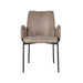 Label51 Eetkamerstoel Joni - Taupe - Micro Suede-Eetkamerstoelen-LABEL51
