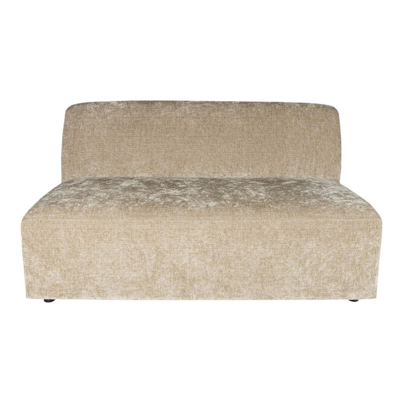 2-Zitsbank Lujo Polyester Creme-2-Zitsbanken-PTMD