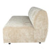 2-Zitsbanken 2-zitsbank Lujo Bank Crème Fiore Stof 2 Seater Element-2-Zitsbanken-PTMD