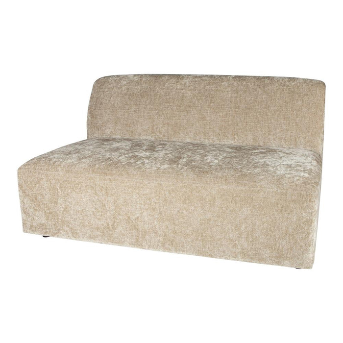 2-Zitsbanken 2-zitsbank Lujo Bank Crème Fiore Stof 2 Seater Element-2-Zitsbanken-PTMD