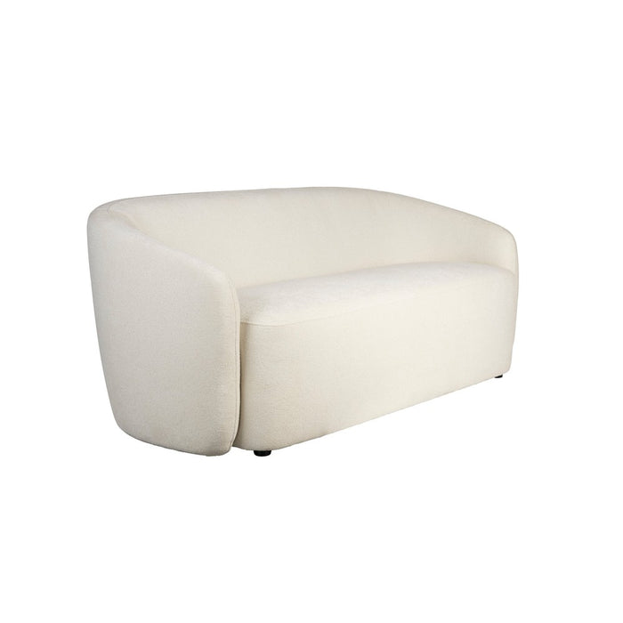 2-Zitsbanken Sofa Len Polyester, Pine hout Wit 87x181 cm-2-Zitsbanken-Creating Home