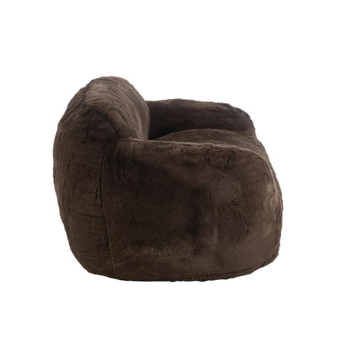 2.5-zitsbank Bruin Polyester L 110x152 cm-2-Zitsbanken-J-Line