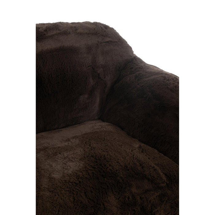 2.5-zitsbank Bruin Polyester L 110x152 cm-3-Zitsbanken-J-Line
