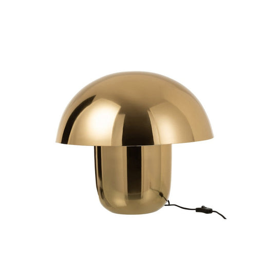 2de kans 50x45x50 J-Line Lamp Paddenstoel ijzer goud Large-Tafellampen-J-Line