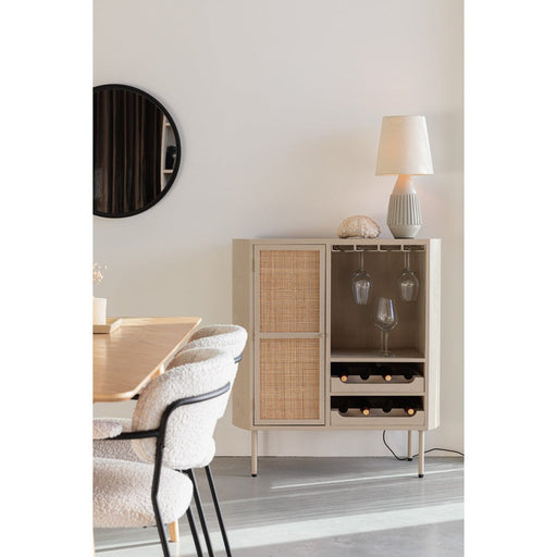 2de kans Amaya Wijnkast Laag 90x38x100 cm van Creating Home detail 2