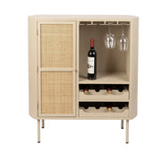 2de kans Amaya Wijnkast Laag 90x38x100 cm-Wijnkasten-Creating Home