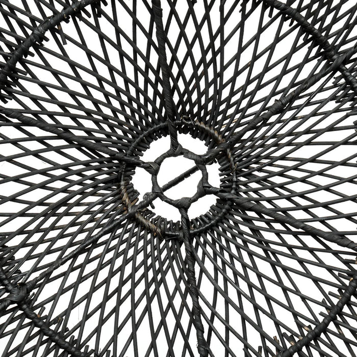 2de kans Bazar Bizar Chapeau hanglamp - zwart - L-Hanglampen-Bazar Bizar