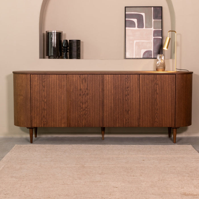 2de kans Label51 Dressoir Oliva - Walnut - Oak - 220x47x85-Dressoirs-LABEL51