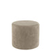 2de kans Pouf Strepen Velvet Grey-Poefs-J-Line