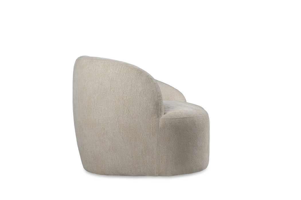 Lichtquellen Lampe Bohne Creme Nanci Stoff 3-Sitzer Sofa