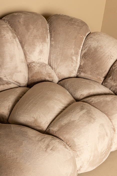 3-Sitzer Sofas 3-Sitzer Sofa Nubibus Beige - 114x253 cm Höhe 76 cm - 721552