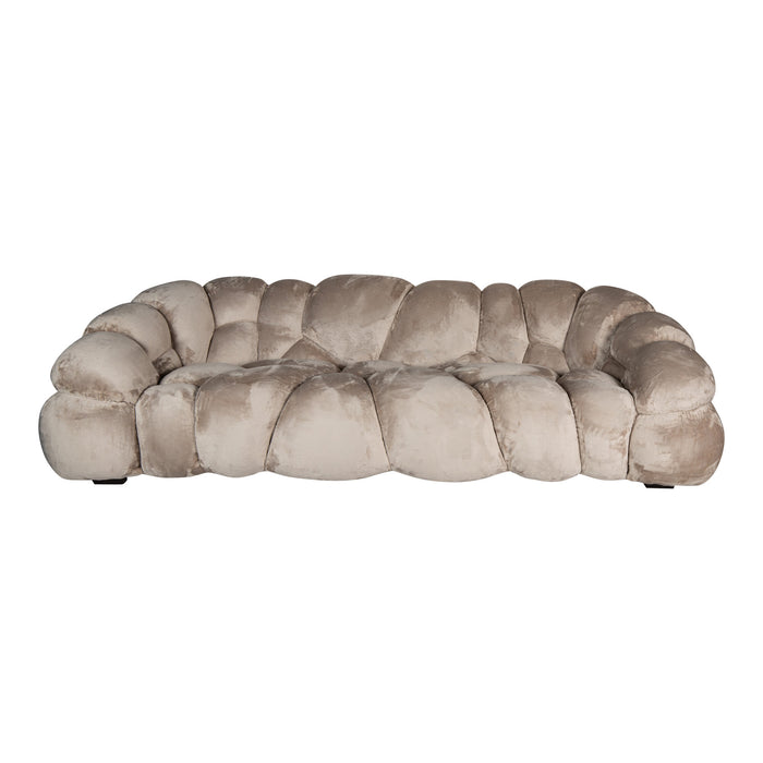 3-Sitzer Sofas 3-Sitzer Sofa Nubibus Beige - 114x253 cm Höhe 76 cm - 721552