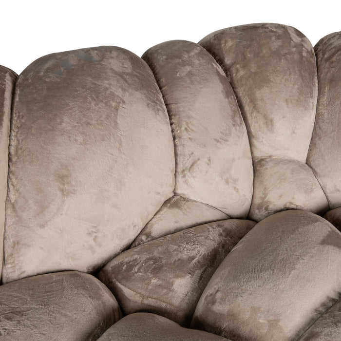 3-Sitzer Sofas 3-Sitzer Sofa Nubibus Beige - 114x253 cm Höhe 76 cm - 721552