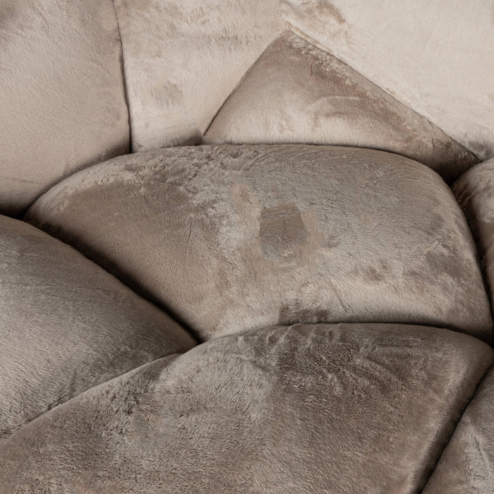 3-Sitzer Sofas 3-Sitzer Sofa Nubibus Beige - 114x253 cm Höhe 76 cm - 721552