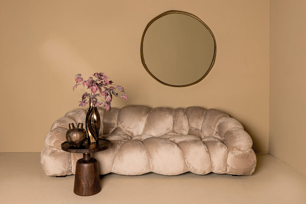 3-Sitzer Sofas 3-Sitzer Sofa Nubibus Beige - 114x253 cm Höhe 76 cm - 721552