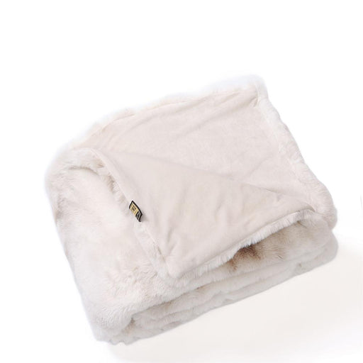 3-Zitsbanken 3-zitsbank Linde Offwhite Imitatiebont Plaid in Geschenkdoos 150 X 200-3-Zitsbanken-PTMD