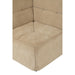 3-zitsbank Beige Schuim 98 cm 98x98x83 cm-3-Zitsbanken-J-Line