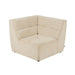3-zitsbank Beige Stof 98 cm-3-Zitsbanken-J-Line