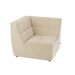 3-zitsbank Beige Stof 98 cm 98x98x83 cm-3-Zitsbanken-J-Line