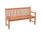 3-zitsbank Bison Teakhout Naturel hout 120x70 cm-3-Zitsbanken-Livingfurn