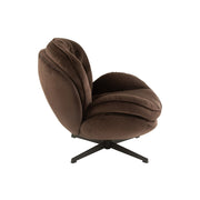 3-zitsbank Bruin Metaal 88 cm 88x83x84 cm-3-Zitsbanken-J-Line