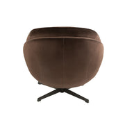 3-zitsbank Bruin Metaal 88 cm 88x83x84 cm-3-Zitsbanken-J-Line