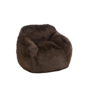 3-zitsbank Bruin Polyester S 98 cm 98x99x75 cm-3-Zitsbanken-J-Line