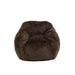 3-zitsbank Bruin Polyester S 98 cm 98x99x75 cm-3-Zitsbanken-J-Line