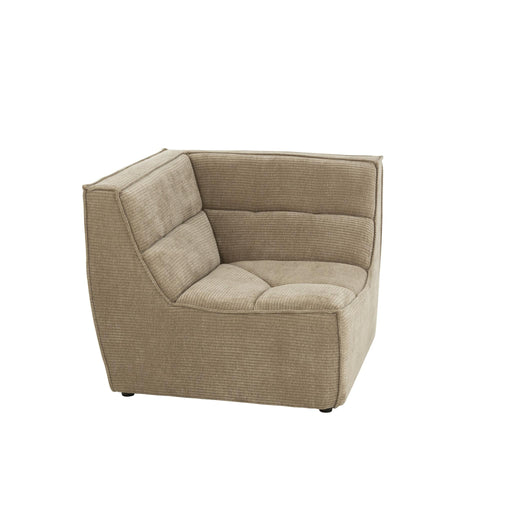 3-zitsbank Bruin Populierenhout 98 cm 98x98x83 cm-3-Zitsbanken-J-Line