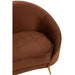 3-zitsbank Bruin Stof 85x180 cm-3-Zitsbanken-J-Line