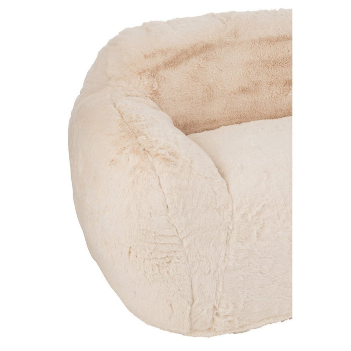 3-zitsbank Crème Polyester L 110x152 cm - Crème/ivoor-3-Zitsbanken-J-Line
