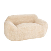 3-zitsbank Crème Polyester L 110x152 cm Crème/ivoor 46452-3-Zitsbanken-J-Line