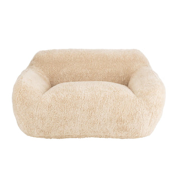 3-zitsbank Crème Polyester L 110x152 cm - Crème/ivoor - 46452-3-Zitsbanken-J-Line