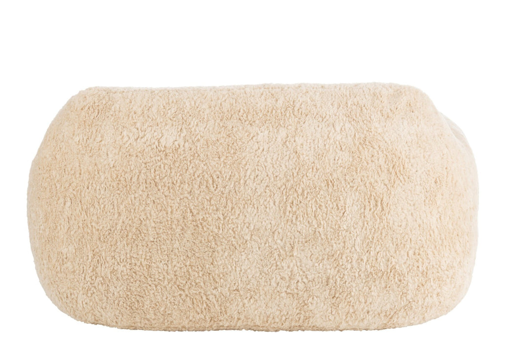 3-zitsbank Crème Polyester L 110x152 cm Crème/ivoor 46452