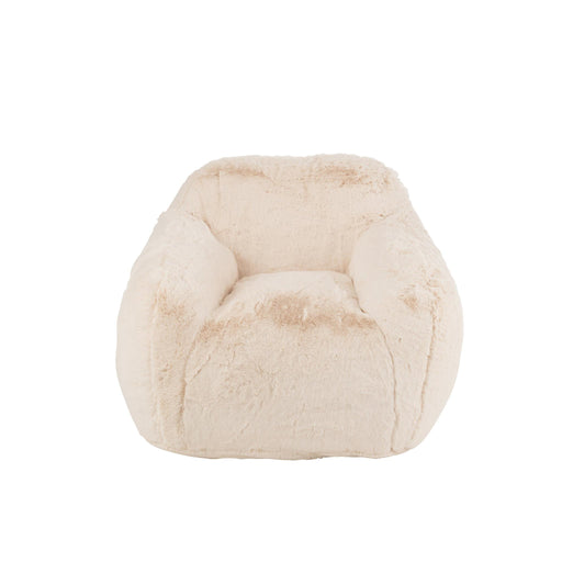 3-zitsbank Crème Polyester S 98 cm - Crème/ivoor-3-Zitsbanken-J-Line