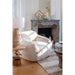 3-zitsbank Crème Polyester S 98 cm - Crème/ivoor-3-Zitsbanken-J-Line