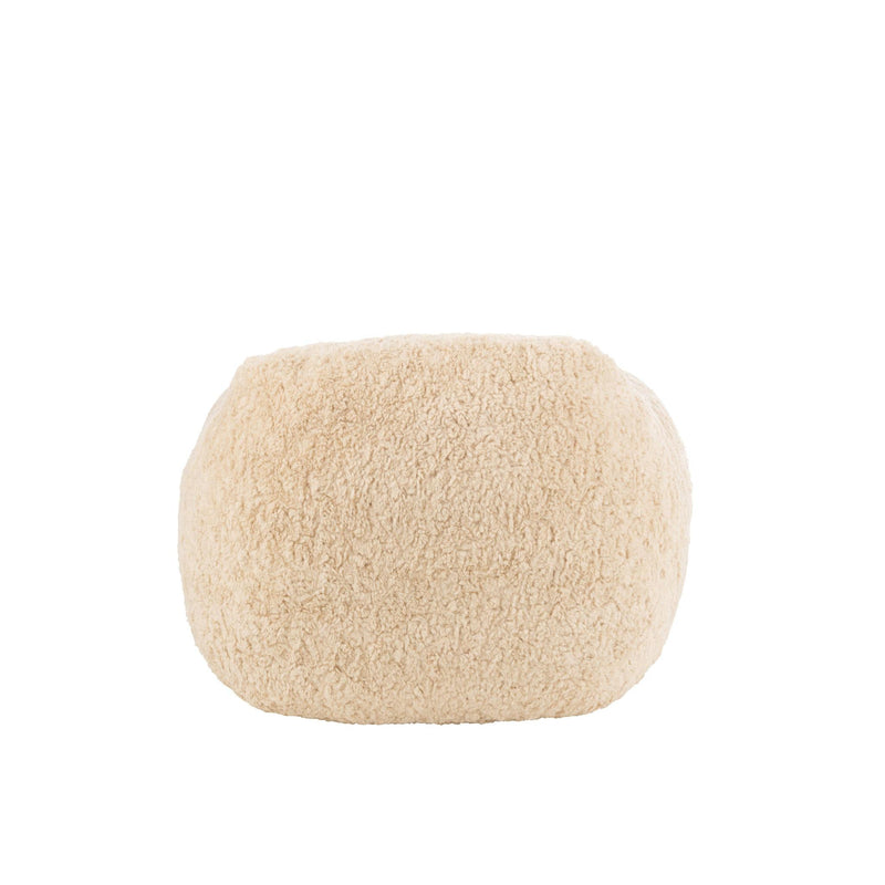 3-zitsbank Crème Polyester S 98 cm Crème/ivoor 98x99x75 cm 46451-3-Zitsbanken-J-Line