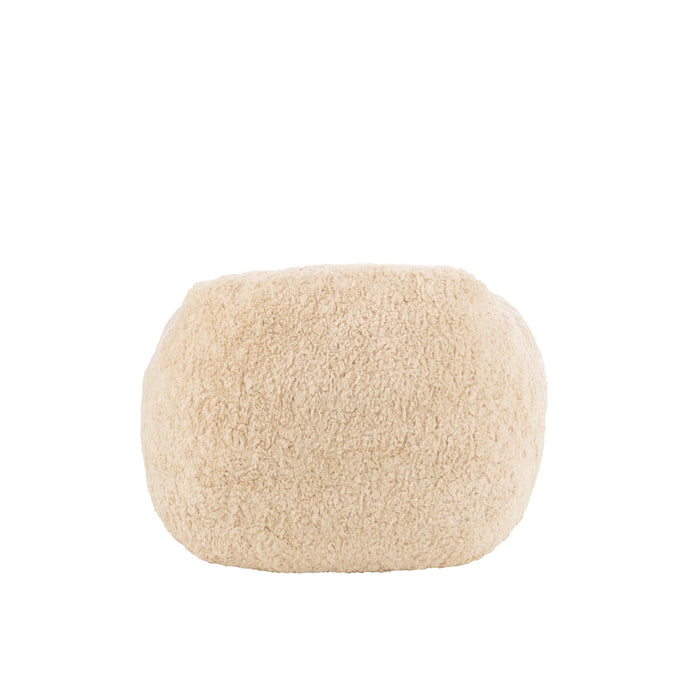 3-zitsbank Crème Polyester S 98 cm Crème/ivoor 98x99x75 cm 46451-3-Zitsbanken-J-Line