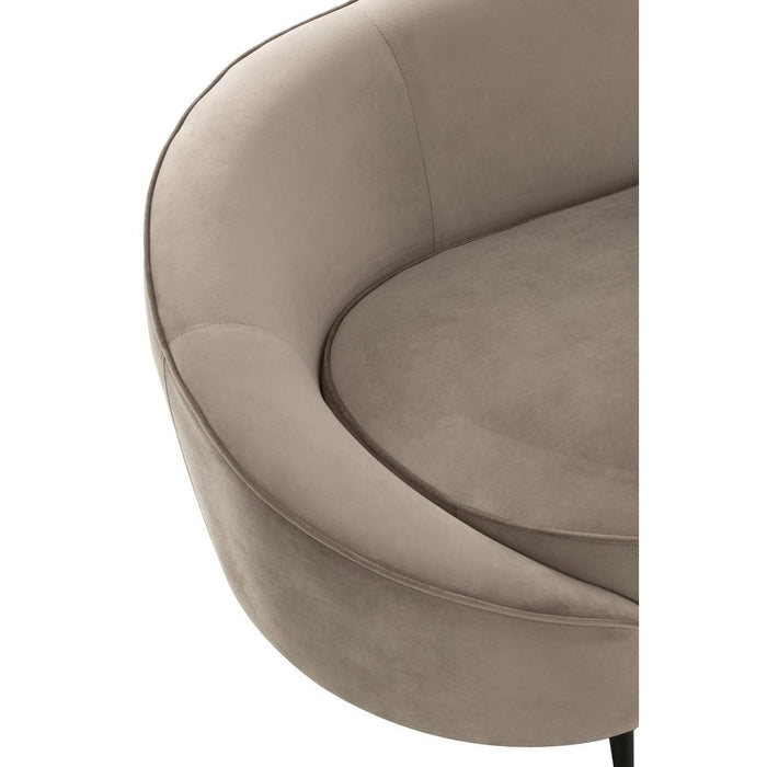 3-zitsbank Grijs Multiplex 86x182 cm-3-Zitsbanken-J-Line