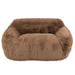 3-zitsbank Grijs Polyester L 110x152 cm-3-Zitsbanken-J-Line