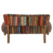 3-zitsbank Mix Acaciahout hout 65x120 cm-3-Zitsbanken-J-Line