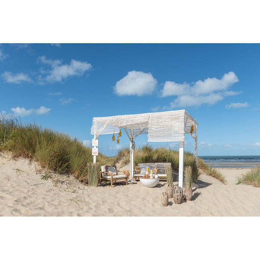 3-zitsbank Naturel Canvas 80x150 cm-3-Zitsbanken-J-Line