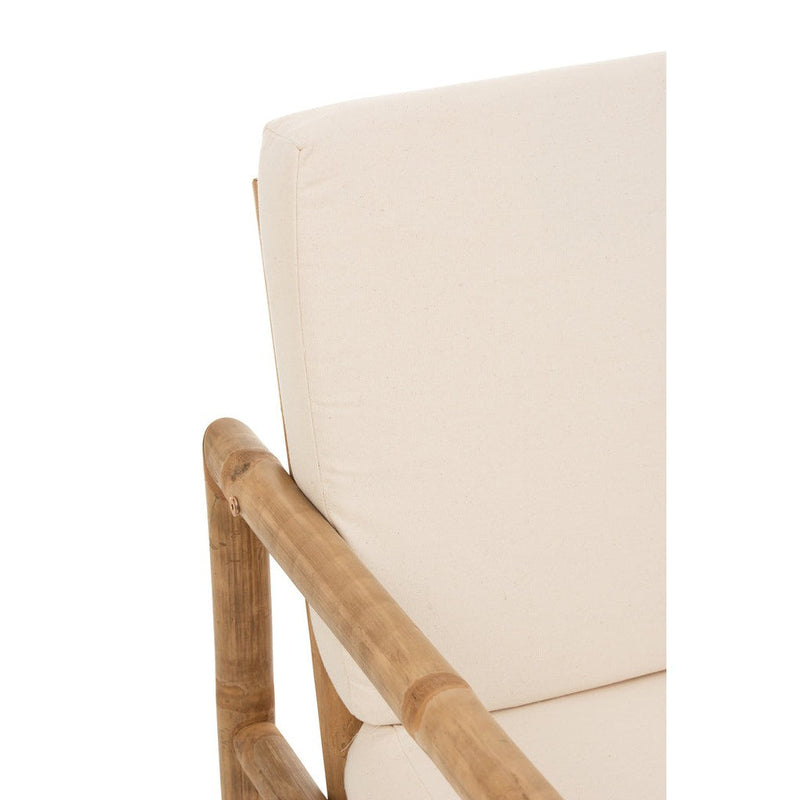 3-zitsbank Naturel Canvas 80x150 cm-3-Zitsbanken-J-Line