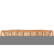 3-zitsbank Naturel Ijzer 69x191 cm-3-Zitsbanken-J-Line